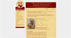 Desktop Screenshot of barbara-wahnemuehl.de
